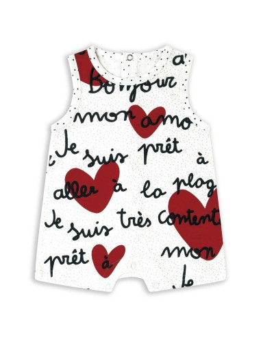 PELELE MANGA CORTA "BONJOUR" YATSI...