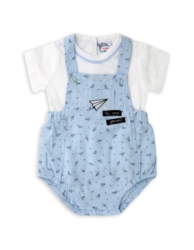 CONJUNTO PETO 2 PZAS. "COMETAS" YATSI...