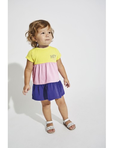 VESTIDO PUNTO MANGA CORTA "HEY" YATSI...