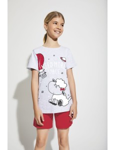 PIJAMA NIÑA M/C-P/C "NEED...