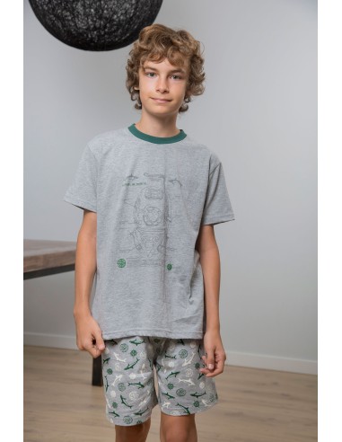 PIJAMA NIÑO M/ CORTA ESCAFANDRA BUZO...