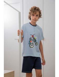 PIJAMA NIÑO M/ CORTA...