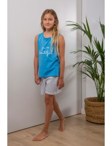 PIJAMA NIÑA TIRANTES...