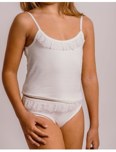 Conjunto Comunión niña Tul...