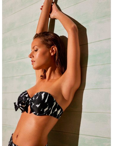 BIKINI TOP BANDEAU COPA C + BRAGA...