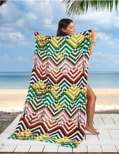 TOALLA PLAYA ESTAMPADA GOOD VIBES...