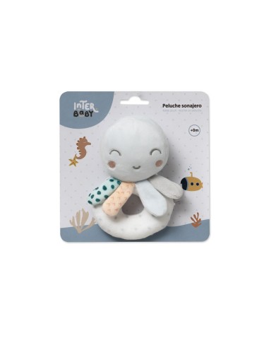 SONAJERO INFANTIL PULPO INTERBABY PUL06
