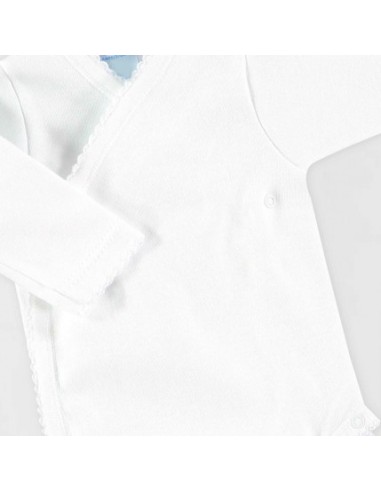 BODY M/LARGA CRUZADO PERCHADO BABIDU...