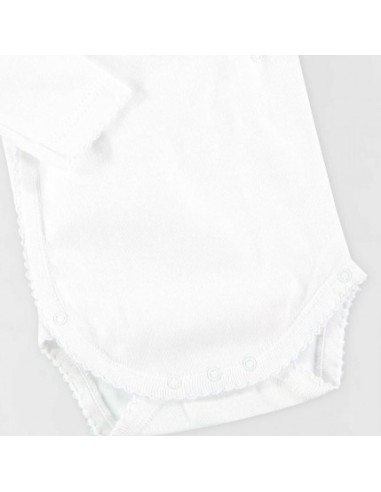 BODY M/LARGA CRUZADO PERCHADO BABIDU...