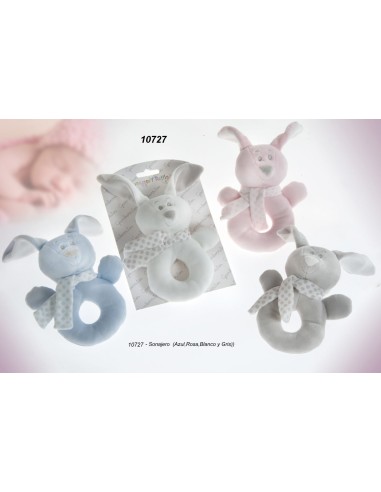 SONAJERO CONEJITO GAMBERRITOS 10727
