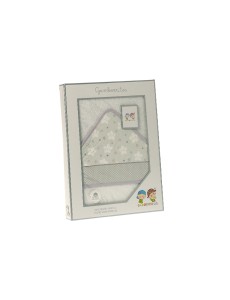 Capa Bebe Rizo 100% Algodón...