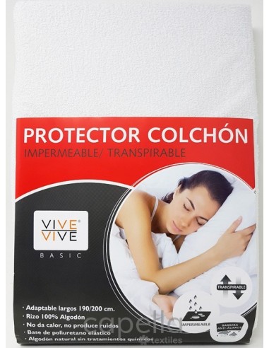 PROTECTOR DE COLCHÓN TRANSPIRABLE...