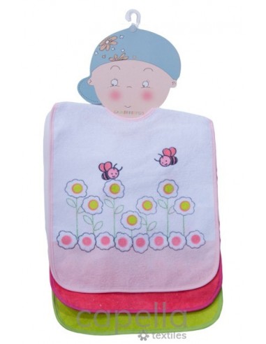 Juegos baberos 3 piezas Multicolor...