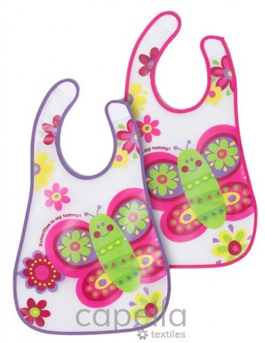 Juego baberos 2 piezas multicolor...