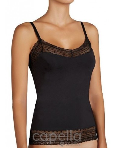 Camiseta tirante fino encaje Ysabel...