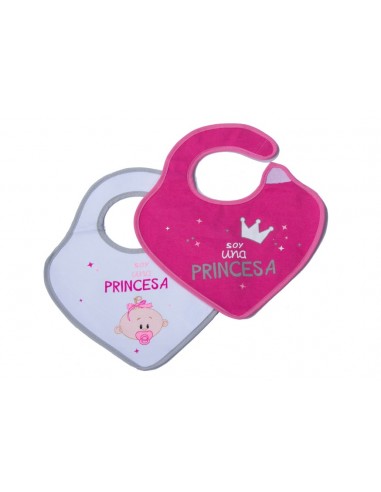 Pack 2 ud. juego baberos multicolor...