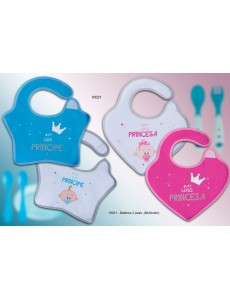 Pack 2 ud. juego baberos...