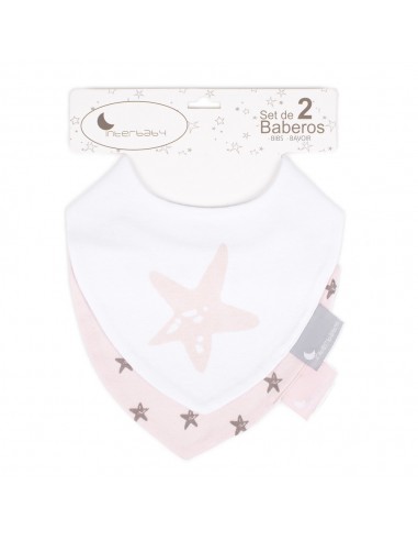 PACK 2 BABEROS BANDANA (ESTRELLA)...