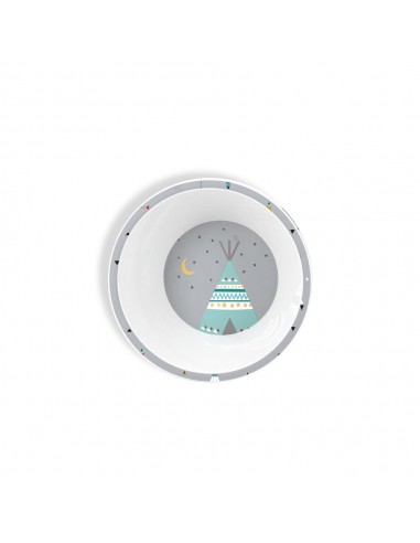 SET VAJILLA 5 PCS MOD INDIO INTERBABY...