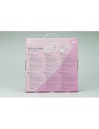 SET VAJILLA 5 PCS MOD LLAMAINTERBABY...