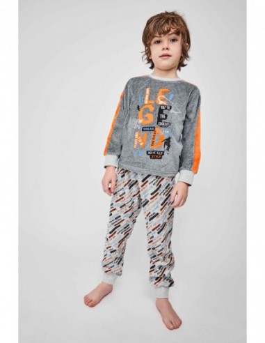 PIJAMA INF. NIÑO TERCIOPELO "LEGEND"...
