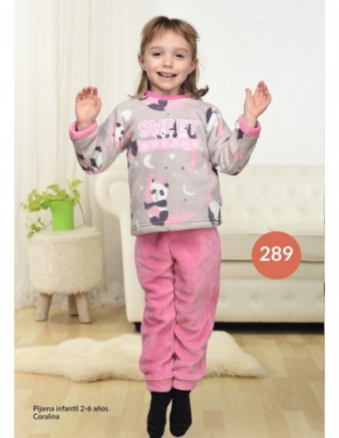 PIJAMA INFANTIL NIÑA CORALINA...