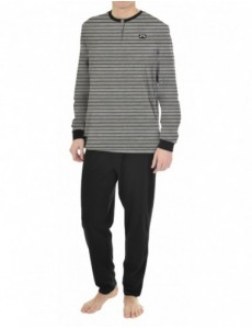 HOMBRE PUNTO PIJAMA LISTADO...