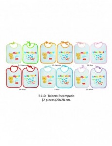 BABERO ESTAMPADO 20 x 28 CM...