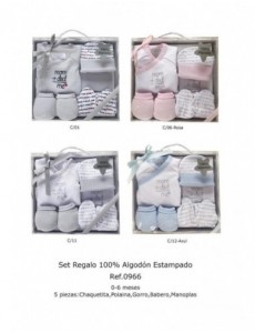 SET REGALO 100% ALGODÓN...