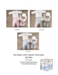 SET REGALO 100% ALGODÓN...