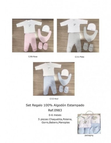 SET REGALO 100% ALGODÓN ESTAMPADO...