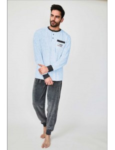 PIJAMA CBRO. TERCIOPELO CON...