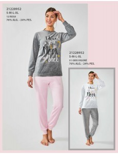 PIJAMA SRA. TERCIOPELO "I...