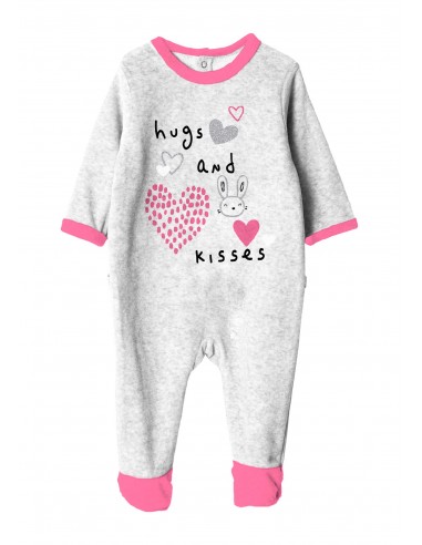 PELELE TERCIOPELO "HUGS AND KISSES"...