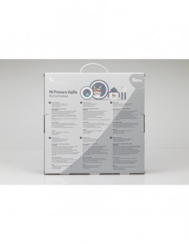 SET VAJILLA 5 PCS MOD INDIO INTERBABY...