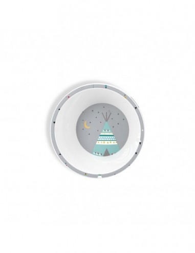 SET VAJILLA 5 PCS MOD INDIO INTERBABY...