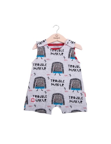 PELELE TIRANTES CORTA BABYBOL 12061