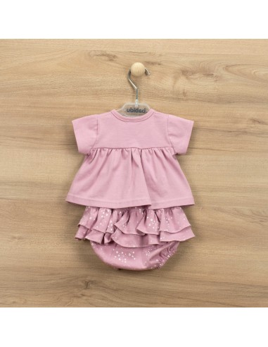 CONJUNTO RANITA VOLANTES Y CAMISETA...