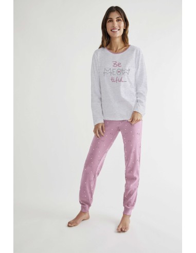 PIJAMA SEÑORA "MEOW" DIASSI 22119083